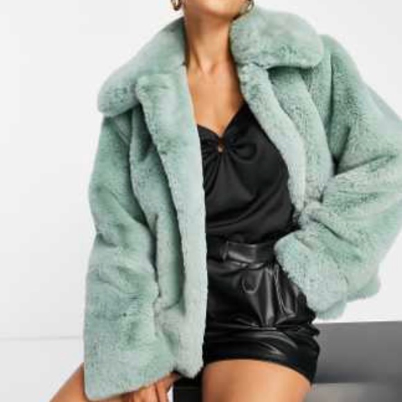 Whistles Faux Fur Jacket
